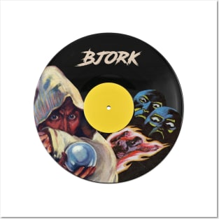 Bjork Vynil Pulp Posters and Art